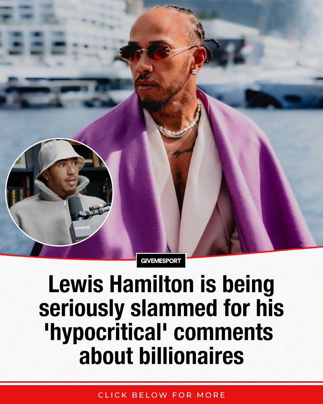 LEWIS HAMILTON’S RESURFACED BILLIONAIRE COMMENTS SPARK DEBATE AS FERRARI STAR ENJOYS MONACO MOMENTUM