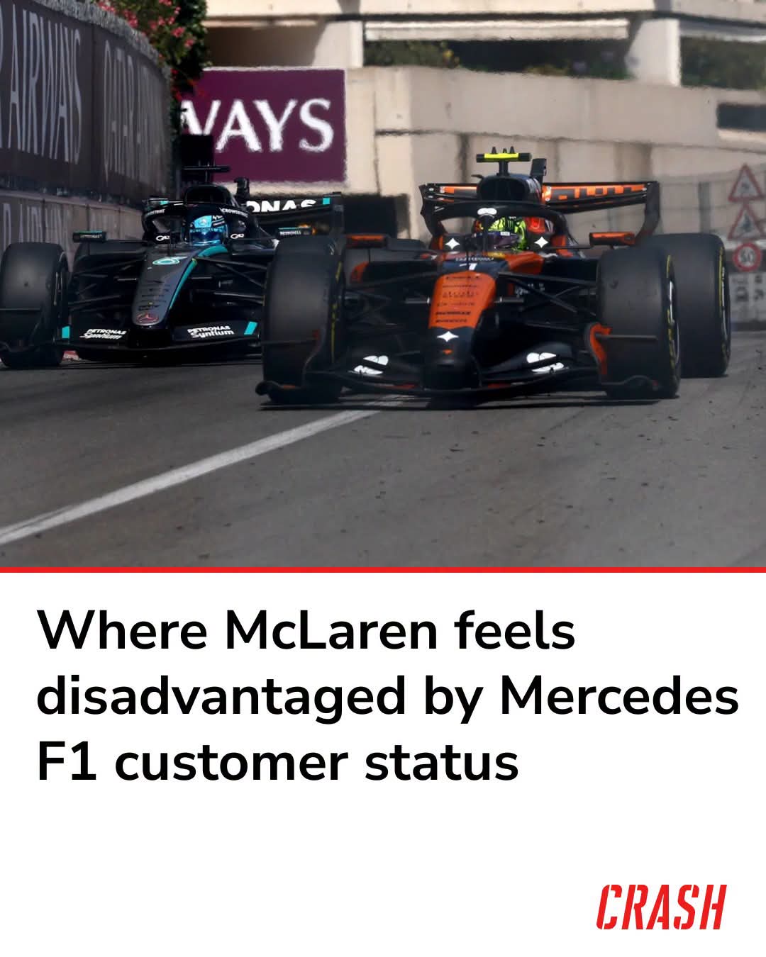MCLAREN ADMITS MERCEDES PARTNERSHIP HAS CREATED NEW CHALLENGES IN F1 2026